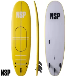 Surfboard – Nsp Teachers Pet – Softtop 7’0 Ft With 66 Ltr