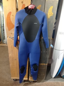 Xcel Axis X – Back Zip – 5/4mm Wetsuit – Blue – Large Only