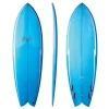 Gerry Lopez Surfboards – Surftech – Something Fishy – Fusion HD – FCS II – 4 Fin ( 5’10” ) Light Blue