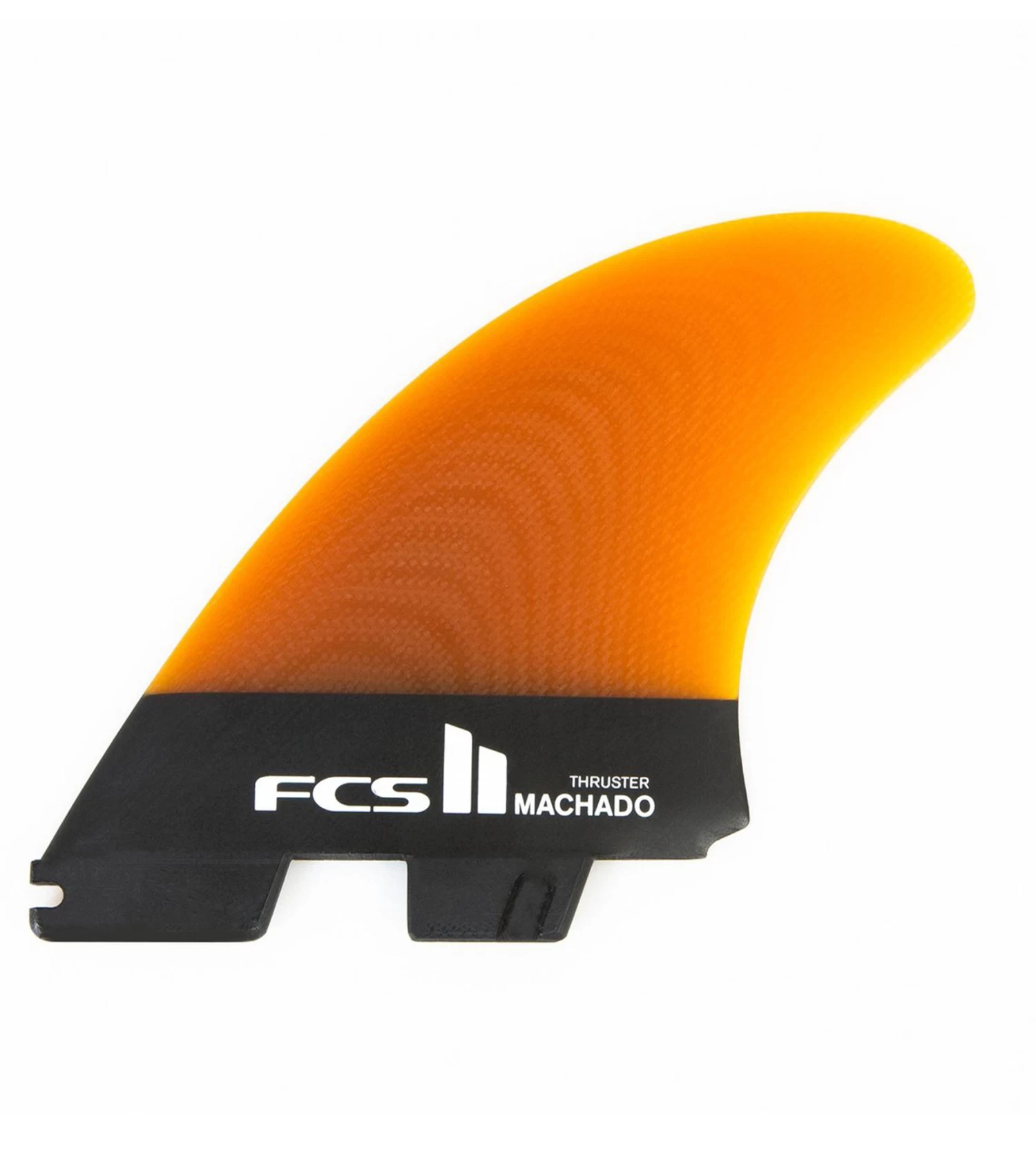 FCS II Rob Machado Performance Glass Medium Thruster Keel 1 FCS II Rob Machado Performance Glass Medium Thruster Keel