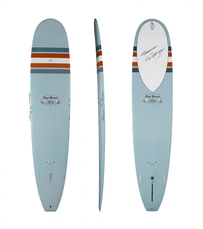 Takayama Surfboards – In The Pink – Tuflite V-Tech – FCS II – 2 + 1 – ( 9’8 Ft ) 1 Takayama Surfboards – In The Pink – Tuflite V-Tech – FCS II – 2 + 1 – ( 9’8 Ft )