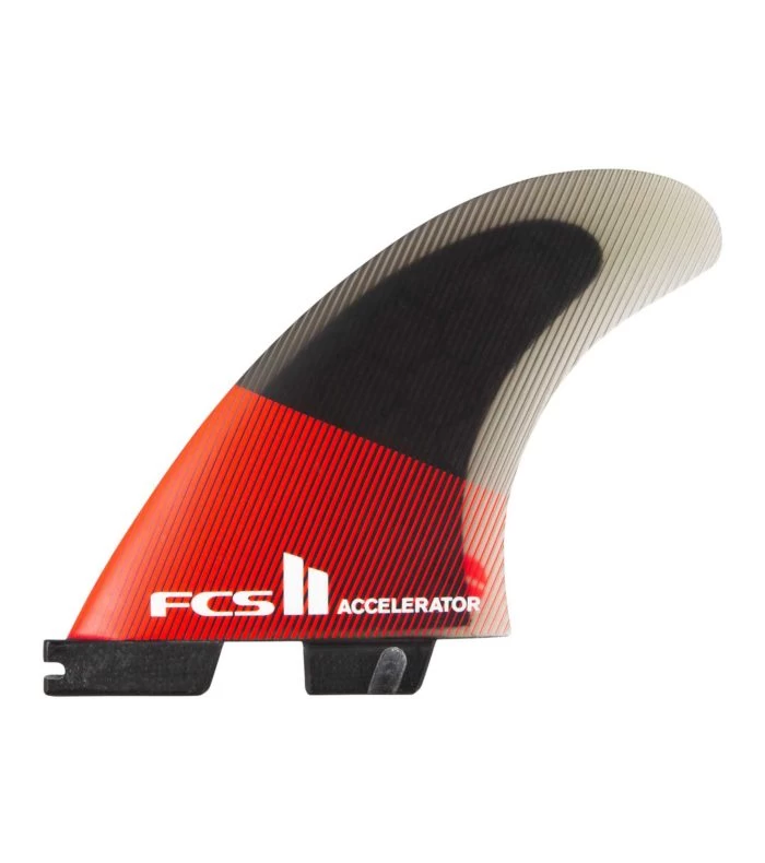 FCS Ll Accelerator PC – Red/Black – Thruster Fins (S, M, L) 1 FCS Ll Accelerator PC – Red/Black – Thruster Fins (S, M, L)