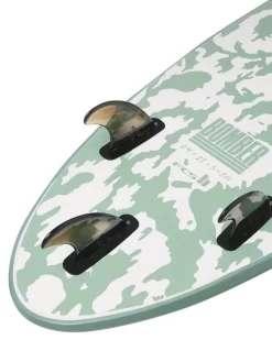 Softech Softtop- Bomber – FCS II – Smoke Green – White – ( 5’10 / 6’4 / 6’10 ) -Surf Series Store FCSII soft fins