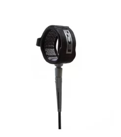 FCS Leash – 7ft Regular – Black