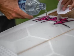 Hexa Traction – RSPro – Board Grip & Traction -Surf Series Store HexaTraction Installation on a WRV Surf board 1024x1024@2x