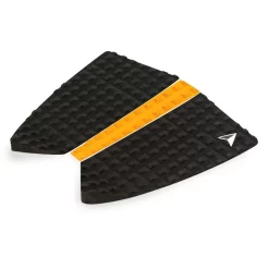 ROAM 2+1 PIECE TAIL PAD – Black – Orange