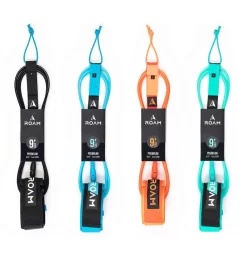 ROAM Leash 9 FT Calf – Black, Blue, Orange Or Seagreen