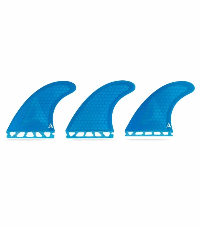 ROAM All Round 3 Fin Set Blue Single Tab ( S – M – L ) 3 ROAM All Round 3 Fin Set Blue Single Tab ( S – M – L ) - Image 3
