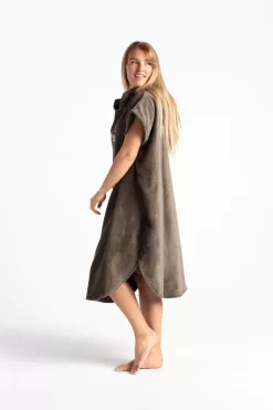 Robies Robe – Olive – M / L 7 Robies Robe – Olive – M / L -Surf Series Store RobieRobes OriginalSeries Olive Small 10 720x