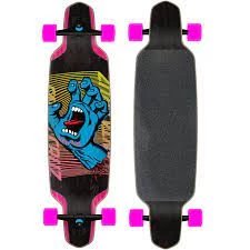 SANTA CRUZ – SPLIT HAND – DROP DOWN 37.52″ X 9.5″ LONGBOARD – COMPLETE