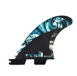 FCS II – Matt Biolos – PC Carbon – Medium – Blue ( Thruster – Tri Quad )