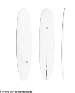 Phil Grace Surfboard – Heritage – PU – ( 8’0 – 8’6 – 9’0 – 9’2 – 9’4 )