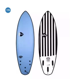 Softech Surfboard – Toledo Wildfire – FCS II – 3 Fin – Striped ( 5’3 – 5’11 )