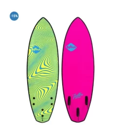 Softech Surfboard – Toledo Wildfire – FCS II – 3 Fin – Neon ( 5’3 – 5’11 )
