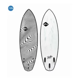 Softech Surfboard – Toledo Wildfire – FCS II – 3 Fin – Granite 5’11