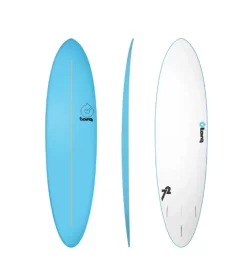 Torq Funboard – Soft Performance – Futures – 3 Fin – Blue ( 7’2 – 7’6 )