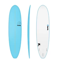 Torq Funboard V+ – Soft Performance – Futures – 3 Fin – Blue ( 7’4 – 7’8 ) V+