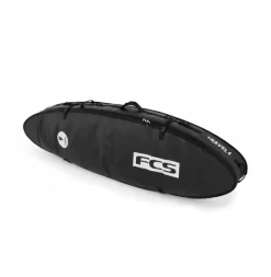 FCS – Travel 4 – All Purpose – Travel Cover – Black And Grey ( 6’3 – 6’7 )