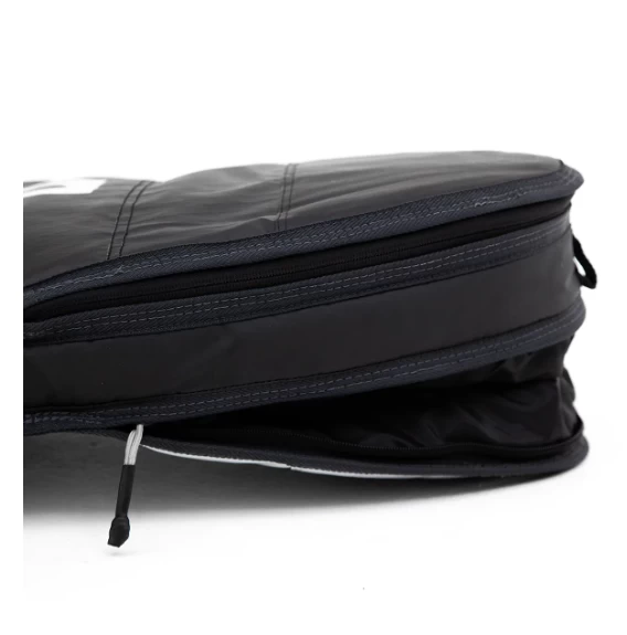 FCS – Boardbag – Travel 1 – Funboard – Black/Grey ( 5’9 – 6’0 – 6’3 – 6’7 – 7’0 – 7’6 – 8’0 – 9’2 – 9’6 ) 5 FCS – Boardbag – Travel 1 – Funboard – Black/Grey ( 5’9 – 6’0 – 6’3 – 6’7 – 7’0 – 7’6 – 8’0 – 9’2 – 9’6 ) - Image 5