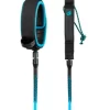 Creatures Of Leisure: 9ft Longboard Leash Knee / Calf – Cyan