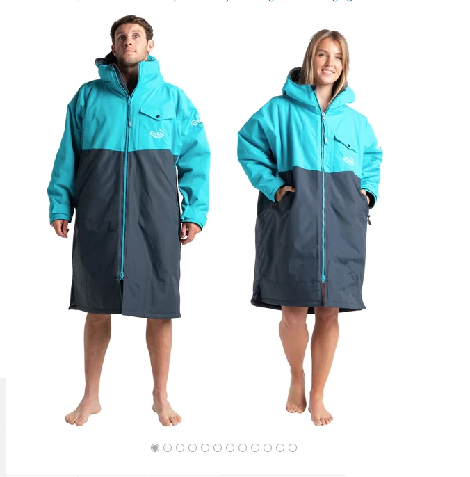 Robie Dry Series – Recycled – Unisex – Storm Jacket – Long Sleeve – Dual Blue ( S – M – L ) 1 Robie Dry Series – Recycled – Unisex – Storm Jacket – Long Sleeve – Dual Blue ( S – M – L )