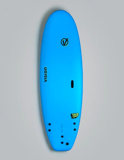 Vision Surfboard – TakeOff – Blue – Softtop – Extra Wide 7’0 1 Vision Surfboard – TakeOff – Blue – Softtop – Extra Wide 7’0