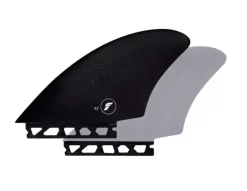 Futures Fins – K2 Keel Twins – Black / Grey