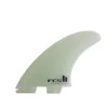 FCS II Mid Carver Performance Glass Extra Large Thruster – Fins Clear (XL)
