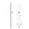 GO Softboards – Softtop Wide Ranche – 3 Fin – White ( Only 9’0 )