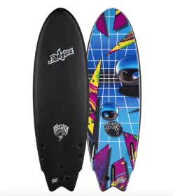 Catch Surf – Lost Round Nose Fish – Black – 5’11” X 21.5” X 3.0” (48 Liters) – Incl Fins