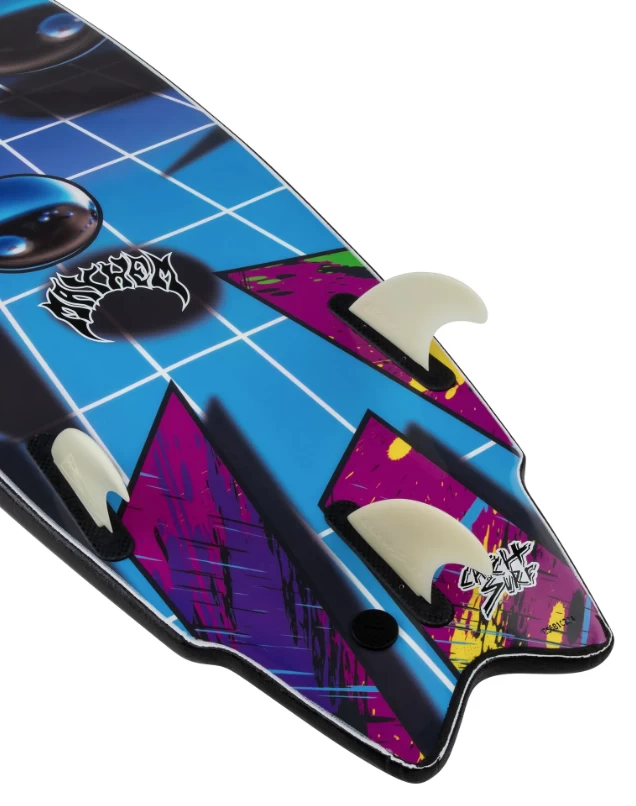 Catch Surf – Lost Round Nose Fish – Black – 5’11” X 21.5” X 3.0” (48 Liters) – Incl Fins 2 Catch Surf – Lost Round Nose Fish – Black – 5’11” X 21.5” X 3.0” (48 Liters) – Incl Fins - Image 2