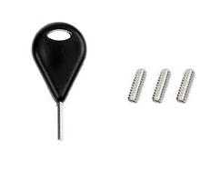Devoted Dual Tab Compatible 3x Fin Screws + Key
