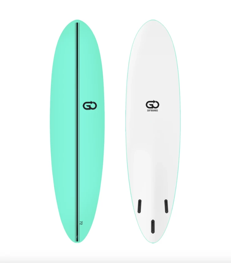 GO Softboards Surf – Fiber Tech – Thruster – Range 5’6 Till 9’0 4 GO Softboards Surf – Fiber Tech – Thruster – Range 5’6 Till 9’0 - Image 4