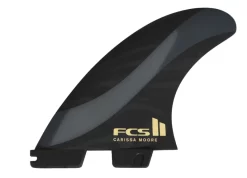 FCS II Carissa Moore Performance Aircore Thruster Finns – MEDIUM