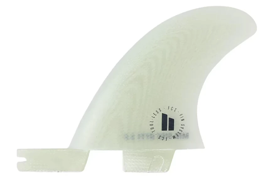 FCS II MID PERFORMANCE GLASS SIDEBITE FINS CLEAR – Small 1 FCS II MID PERFORMANCE GLASS SIDEBITE FINS CLEAR – Small