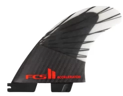 FCS II ACCELERATOR PC CARBON THRUSTER FINS – Medium