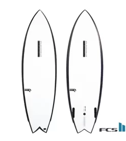 Haydenshapes Misc – FF – FCS II – 3 Fin – Clear V2