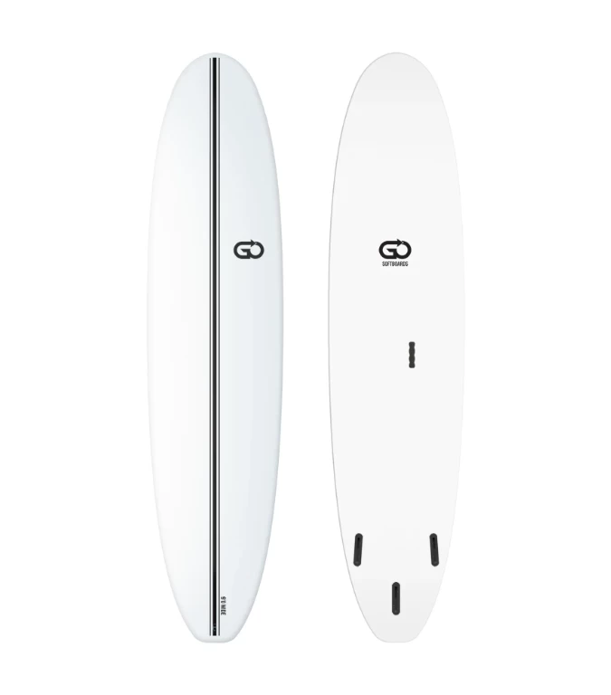 GO Softboards Surf WIDE Model- Fiber Tech – Thruster – Range 5’6 Till 9’0 1 GO Softboards Surf WIDE Model- Fiber Tech – Thruster – Range 5’6 Till 9’0