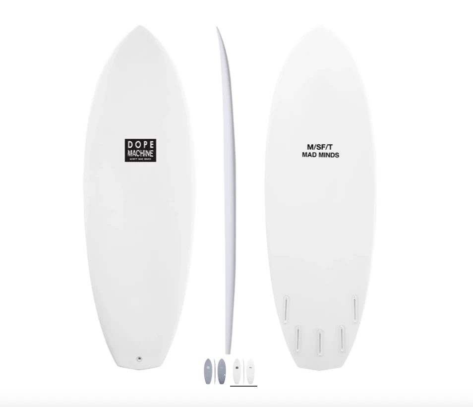 MISFIT SHAPES – DOPE MACHINE- PRIMITEK – FUTURES – 5 FIN ( 5’6 – 5’8 – 5’10 – 6’0 ) Clear 1 MISFIT SHAPES – DOPE MACHINE- PRIMITEK – FUTURES – 5 FIN ( 5’6 – 5’8 – 5’10 – 6’0 ) Clear