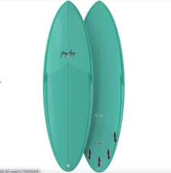 GERRY LOPEZ SQUIRTY – TRUERIDE PU – FCS II – 5 FIN ( 6’8 X 20.5” X 2.8” 41.9 Ltr )