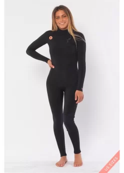 Sissrevolution Wetsuit – 7 SEAS 3/2 Chest Zip – Black