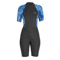 Xcel Wetsuits – Womens Shorty Axis – Graphite Tie Dye – Size 8 Only