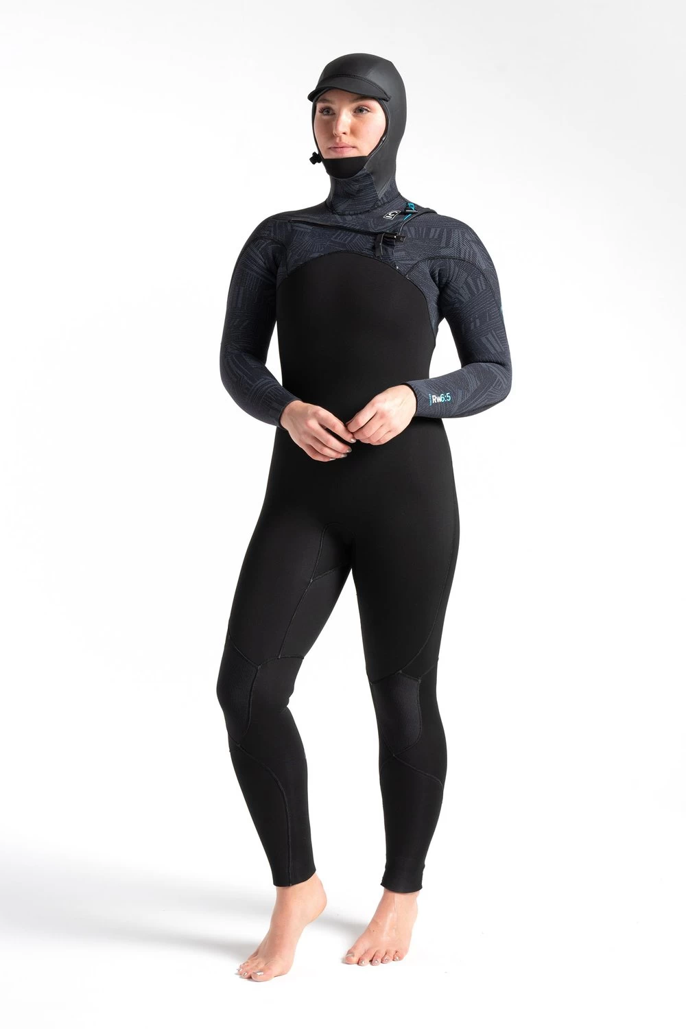 C-Skins Womens Wetsuit – REWIRED 6/5 Chest Zip 4 C-Skins Womens Wetsuit – REWIRED 6/5 Chest Zip - Image 4