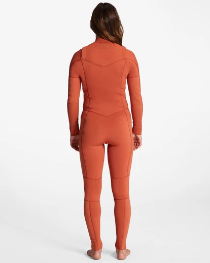 Billabong Womens Wetsuit – Salty Dayz – 4.3mm – Copper Sands ( Size Euro 8 & 10 ) 2 Billabong Womens Wetsuit – Salty Dayz – 4.3mm – Copper Sands ( Size Euro 8 & 10 ) - Image 2