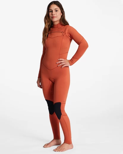 Billabong Womens Wetsuit – Salty Dayz – 4.3mm – Copper Sands ( Size Euro 8 & 10 ) 1 Billabong Womens Wetsuit – Salty Dayz – 4.3mm – Copper Sands ( Size Euro 8 & 10 )
