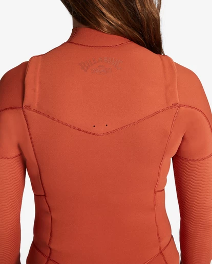 Billabong Womens Wetsuit – Salty Dayz – 4.3mm – Copper Sands ( Size Euro 8 & 10 ) 5 Billabong Womens Wetsuit – Salty Dayz – 4.3mm – Copper Sands ( Size Euro 8 & 10 ) - Image 5