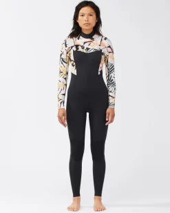 Billabong Womens Wetsuit – 4/3mm Salty Days – Paradise CZ – Size Eur 6