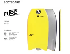 Vision Bodyboard – Fuse – 42″ -Surf Series Store fuse info bodyboard