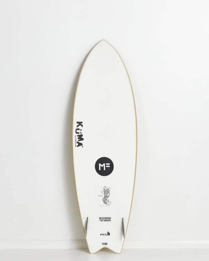 Mick Fanning Softtop – Kuma Fish – 5’10 – 6’0 – FCS2 2 Mick Fanning Softtop – Kuma Fish – 5’10 – 6’0 – FCS2 - Image 2