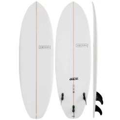 Modern Surfboard – Highline PU – Clear – (5’10 X 21 3/8” X 2 3/8” 35.0 Ltr)